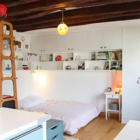 Bright And Quiet 25 M Apartment Parijs Buitenkant foto